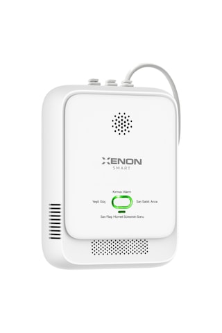 Xenon Smart Akıllı Gaz Sensörü Wi-Fi/Bluetooth Özellikli Yanıcı Gaz Dedektörü X7533