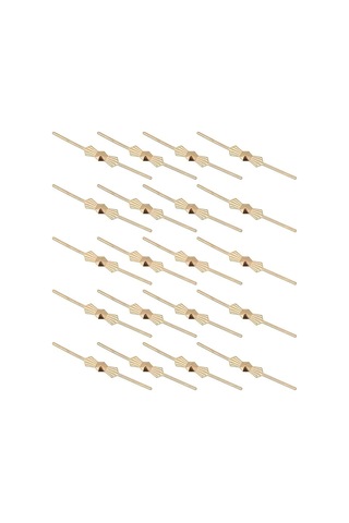 Avize Taşı Bağlantı Papyon Tel - 50 Adet Gold