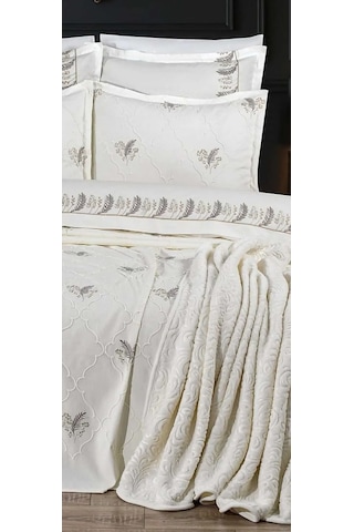 Başak 10 Parça Çeyiz Seti Bej