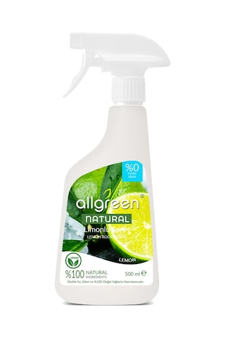 Allgreen Limon Kokulu Oda Kokusu Sprey 500 ML