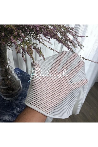 Tül Perde Brillant Makreme Desen 4 Farklı Renk Seçeneği Krem