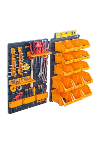 Full DPS35 Duvar Panel Seti, Avadanlık Askı - 35 Parça