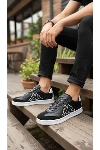 Kappa Kp-1039 Santiago Rahat Orijinal Ürün Sneaker Ayakkabı Siyah