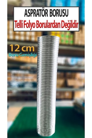 Aspiratör Borusu 2 Mt Telli Ve Folyolu Aspiratör Borulardan Değildir.
