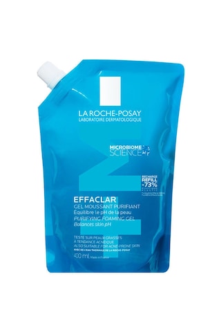 La Roche Posay Effaclar Yağlı Ciltler İçin Yüz Temizleme Jeli Refill 400 ML