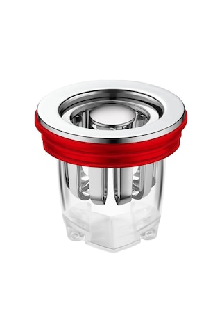 Luckystar Kırmızı Banyo Kanalizasyon Aksesuarı Kırmızı