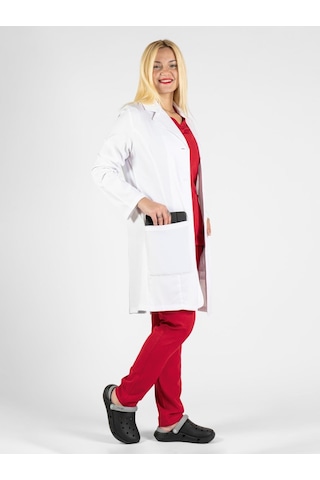 Yüksek Kalite ''lily'' Beyaz Önlük 001