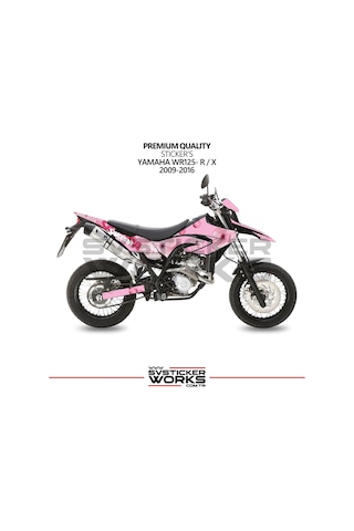 Yamaha Wr125 R-x Kaplama Sticker Sakura Motor Kaplama Modeli Hazır Kit Yüksek Kalite