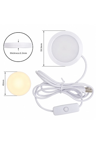 Bambu Lamp Kit 001 Muadili Led 5 Adet 3000k Günışığı