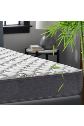 Uzunbebe 100X190 Ortopedik Yaylı Yatak Heyner Hybird Bamboo