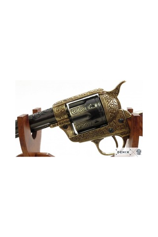 Denix-cal.45 Peacemaker Revolver 4,75", Usa 1873-jdnxm-1280-l