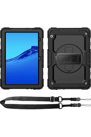 Newface - 26 - Lenovo Tab M10 Tb311fu Kılıf Amazing Tablet Kapak - Csmo-tex - - Siyah