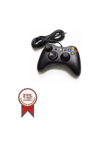 Premium Oyun Kolu Kablolu Xbox Tv Pc Uyumlu Xbox 360 Siyah Cihaz Etkinlik Oyuncu