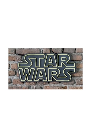 Sanec Star Wars Neon Ledli Duvar Aydınlatması Çok Renkli
