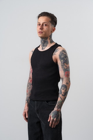 Respire Erkek Tank Top Atlet Siyah