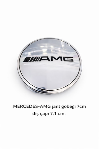Mercedes-amg Jant Göbeği Kapağı 70mm Tek Adet