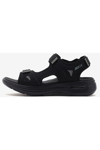 Skechers Go Walk Arch Fit Sandal-mission İi Erkek Siyah Sandalet 229064 Blk Siyah