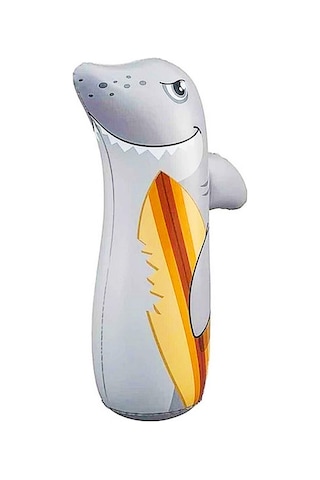 Bestway 52152 Bop Bags Köpek Balığı Desenli Hacıyatmaz 89 Cm Sulu Hacı Yatmaz