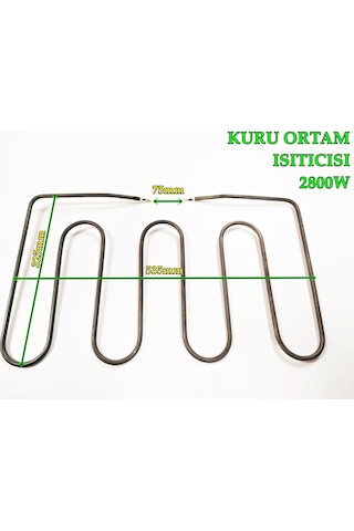 Remta Izgara Sanayi Tost Rezistansı 230v 2800w B94824