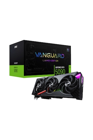 Msı Geforce Rtx 5090 32g Vanguard Soc Launch Edıtıon Ekran Kartı
