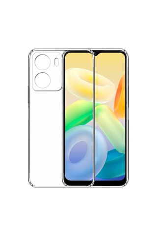 Kvy Casper Via X40 Kamera Korumalı Süper Silikon Kılıf Şeffaf
