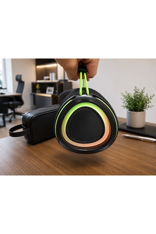Taşınabilir Kablosuz Hoparlör Güçlü Ses 15w Rms 4000 Mah Uzun Pil Ömrü Bluetooth Bağlantı Rgb Led Işık Efekti Güçlü Bas Performansı