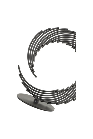 Begüsa Bakü Metal Aksesuar Biblo 25 Cm Siyah