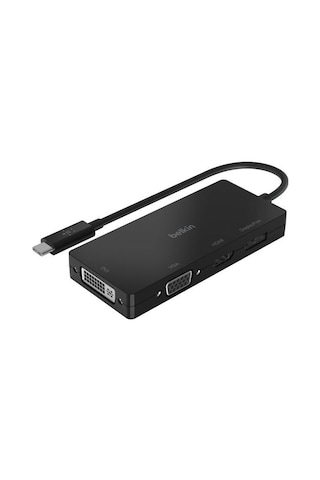 Belkin Avc003btbk Usb-c Video Adaptör Hdmı, Displayport, Dvı, Vga