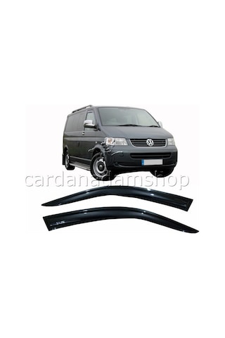 Vw T5 Cam Rüzgarlığı 2004-2012 Transporter Birebir Uyumlu 2 Parça