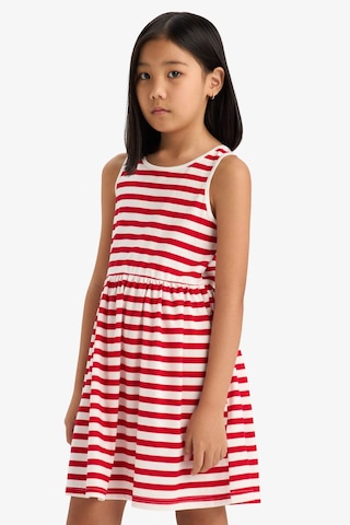 DeFacto Kız Çocuk Bisiklet Yaka Çizgili Kolsuz Yazlık Elbise B4340A825SMRD51