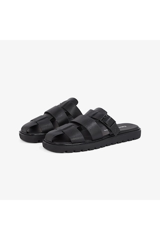 Calvin Klein Molded Erkek Siyah Sandalet-düz-ym0ym01220