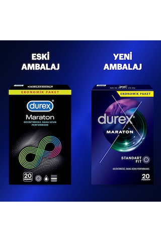 Durex Yok Ötesi İnce 20'li + Maraton Prezervatif 20'li