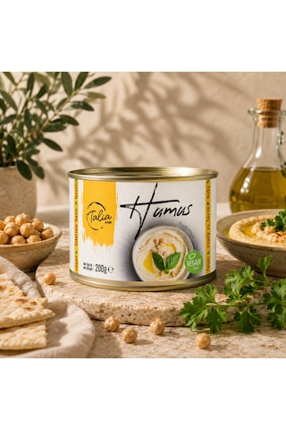 Talia Humus 200g Teneke
