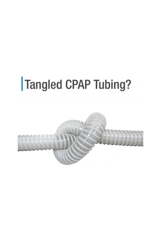 Mufunye Cpap Makinesi İçin Esnek Beyaz Plastik Hava Hortumu, 1.8m Uzunluk, 22mm Çap