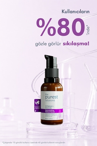 The Purest Solutions Vita-A Rejuvenating Retinol Serum (%1 Retino) 30 ML