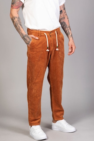 Little Cup Jeans Co Erkek Camel Baggy Fit Rahat Kalıp Kadife Pantolon
