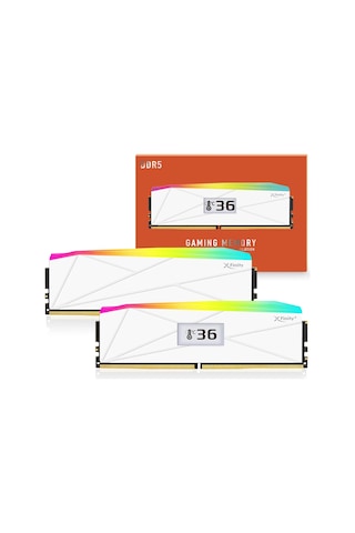Manta Xfinity+ Oled Argb 32gb 2x16gb Ddr5 6400mt/s Cl32 1.4v, Intel Xmp 3.0, Sk Hynix Ic, Beyaz Masaüstü Bellek Ram