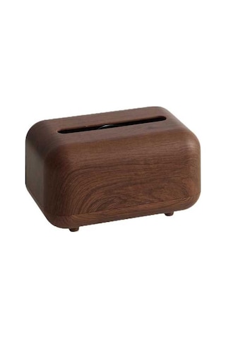 Pazly Suntek Peçete Mendil Kutusu Kapağı Kahverengi Ev Dekoru Oj - Pratik Ve Şık Kahverengi