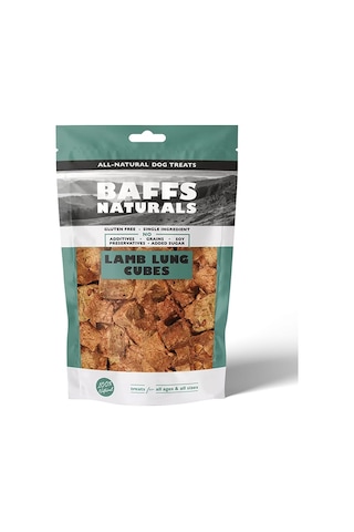 Baffs Naturals Kuzu Küp Ciğer Doğal Köpek Ödül Maması 100 G