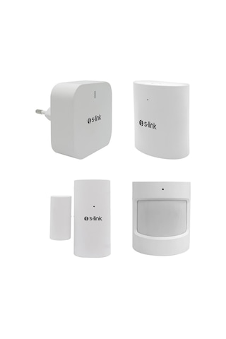 S-Link Sl-Zs01 Zigbee Sensör Seti 1Gateway Ve 3 Parça Sensör - 34