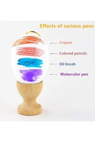 Paskalya Yumurta Süslemeleri, 25 Parça Asılı Paskalya Yumurtaları, İpli Beyaz Paskalya Yumurtaları, Dekorasyon Ve Hediye İçin Kendin Yap Paskalya El Sanatları Boyama, 6 Cm Beyaz