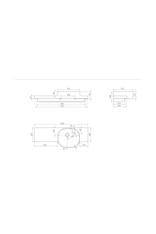 Harmony Etajerli Lavabo 100 37,5 Cm
