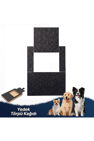 Köpekür Köpek Tırmalama Ve Eğitim Tahtası İçin Yedek Törpü Kağıdı