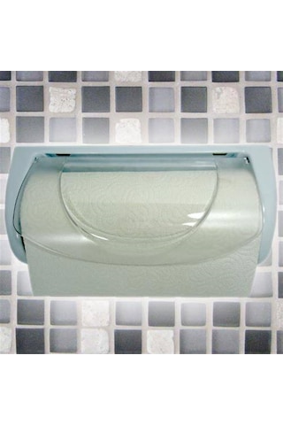 Duvara Monte Kapaklı Kağıt Havluluk Banyo Mutfak Kağıt Havluluk Beyaz