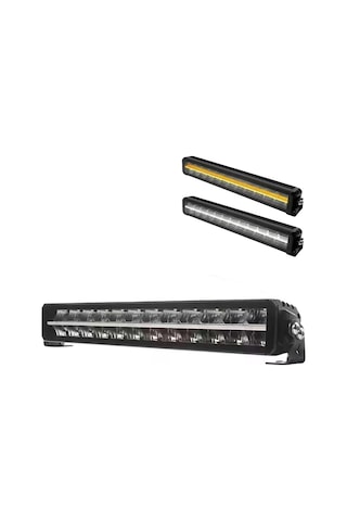 Space Offroad Sis Lambası 55,9 Cm Beyaz Beyaz-sarı Gündüz Ledli 120w 12-36v Adet / Lass361-1