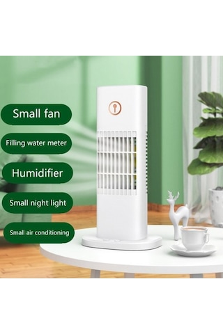 Taşınabilir Klima Hava Soğutucu Nemlendirici Taşınabilir Tasarım Beyaz Vqcoyp Beyaz