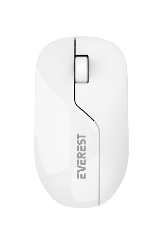 Everest Smw-973 Usb Beyaz 2.4ghz 1200dpi Kablosuz Opti K Mouse 5 Metre Menzi L 000104