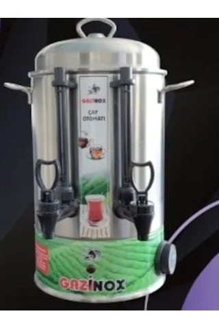 Gazinox 350 Bardak Elektrikli Çay Semaveri Inox