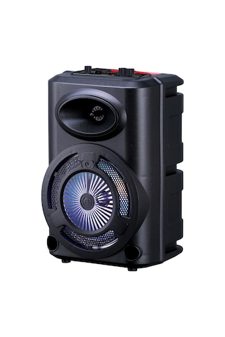 Teknodur Gd-903 Dijital Led Göstergeli Fm Radyolu Mikrofonlu Rgb Tws 8 İnç Stereo Bas