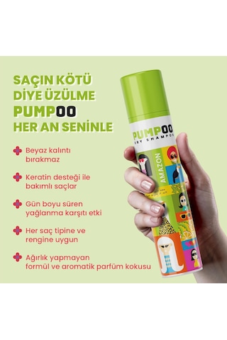 Pumpoo Dry Shampoo - Amazon Sku: Smg8690010448842